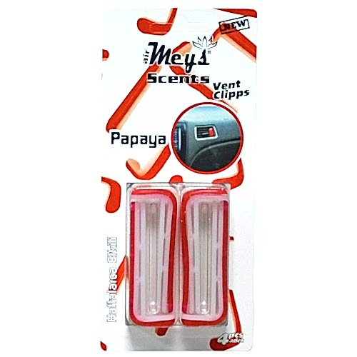 Meys Vent Clipps Havalandırma Koku Papaya (Kırmızı)