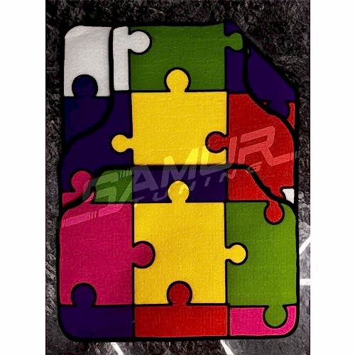 Puzzle Keçe Paspas